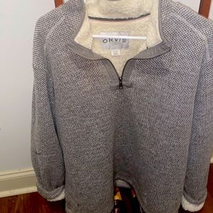Orvis fleece sweater. Xxl